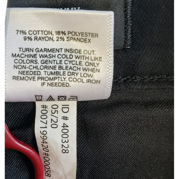 Express Skinny High Rise Jeans Women Size 2R Black Denim 5 Pockets Logo Stretch - Picture 4 of 12